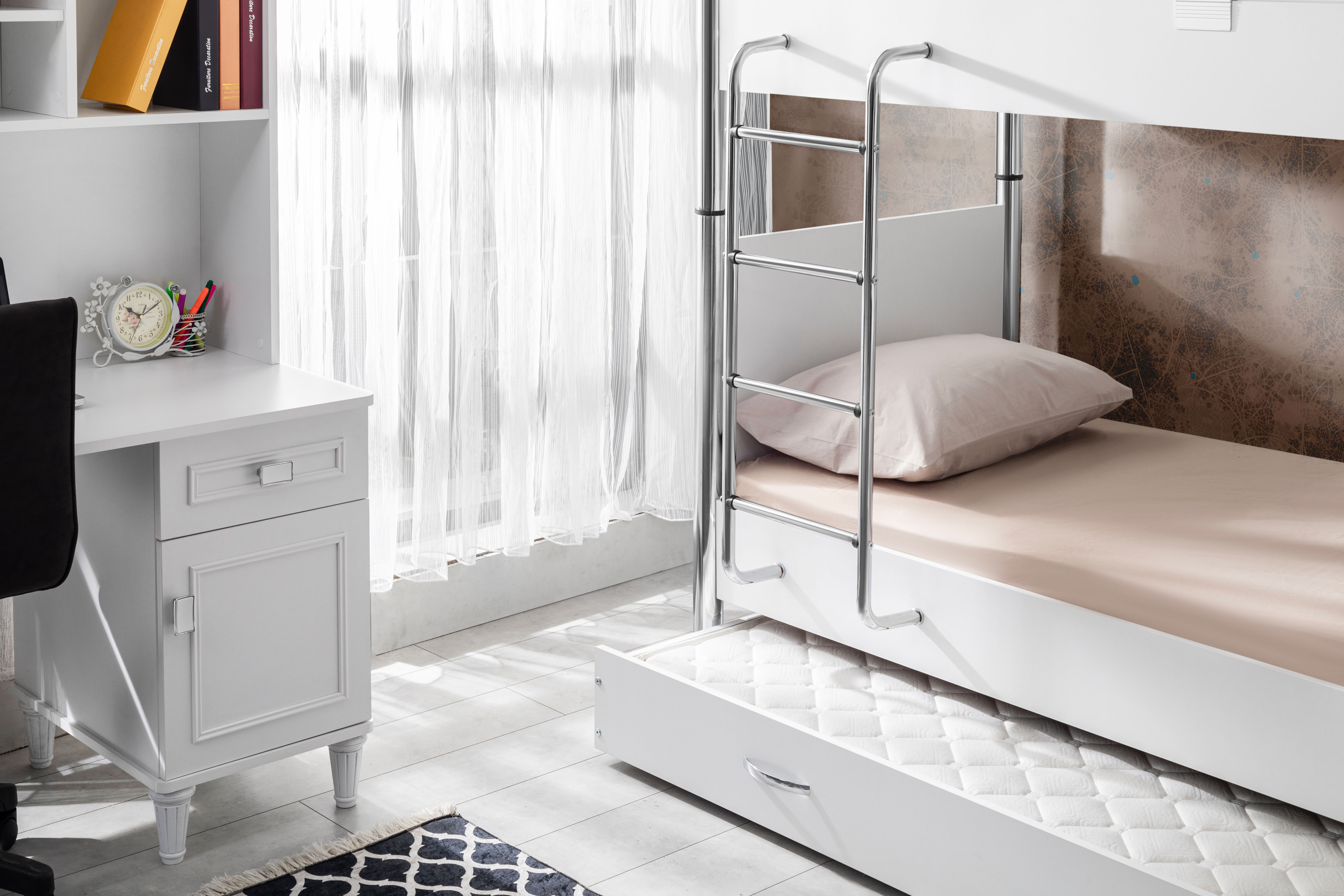 T-470 Lotus Ahşap Ranzalı Çocuk Odası